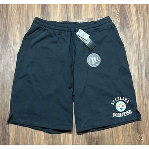 NFL Darius Rucker Fanatics Black Pittsburgh Steelers Washed Shorts Sz XL